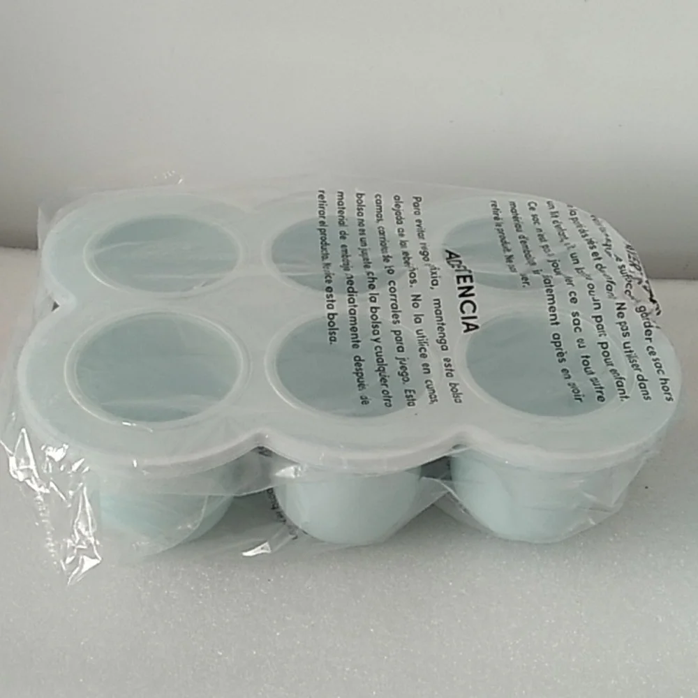 Nutribullet Baby Bullet Silicone Storage Cups & 1 plastic cup - Picture 5 of 7